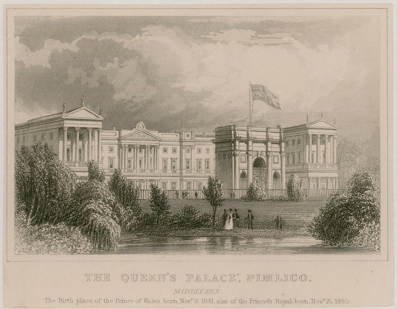 Buckingham Palace door English School