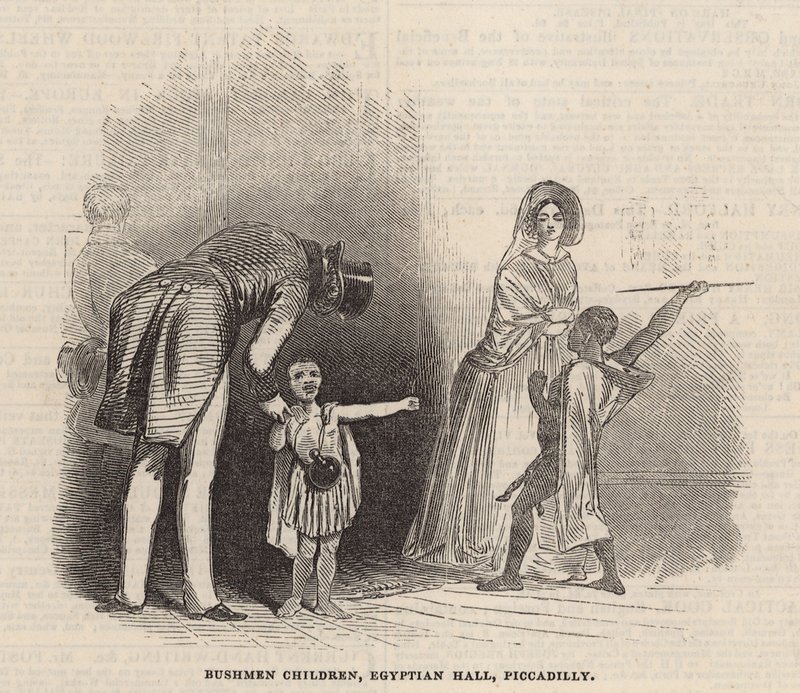 Bushman kinderen, Egyptian Hall door English School
