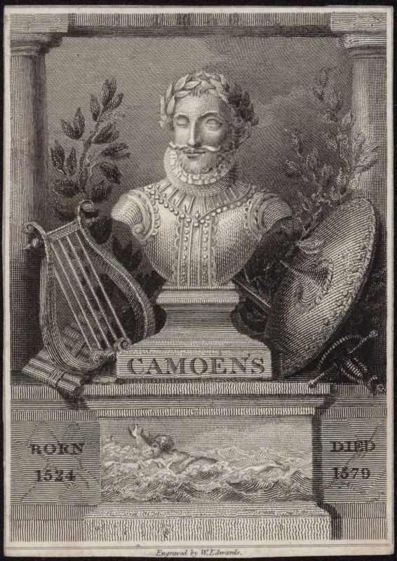 Buste van Luis de Camoens door English School