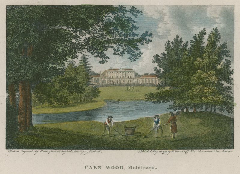 Caen Wood, Middlesex door English School