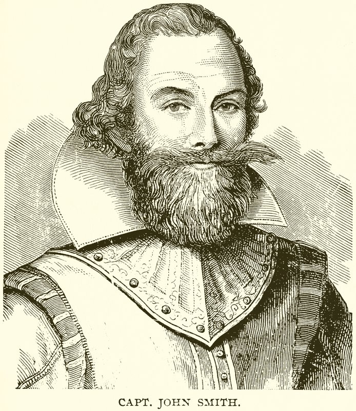 Kapitein John Smith door English School