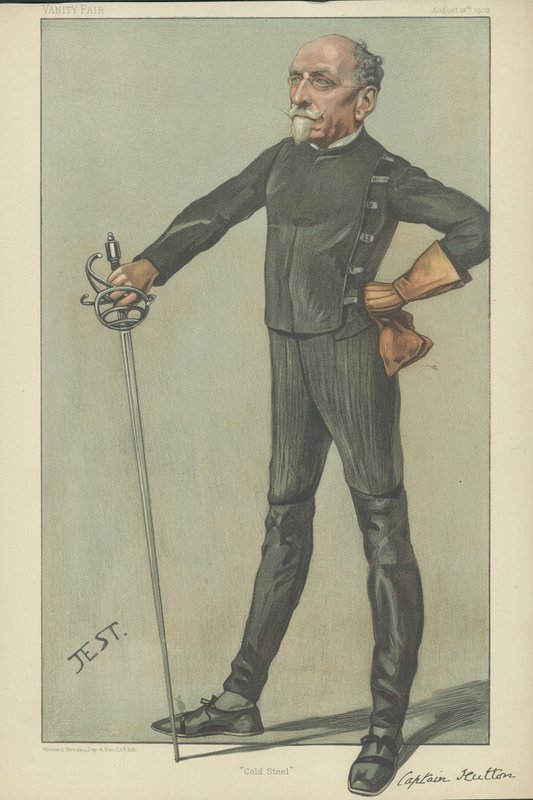 Kapitein Alfred Hutton FSA door English School