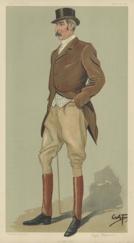 Kapitein David Longfield Beatty door English School