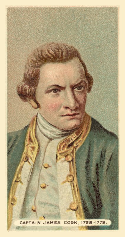 Kapitein James Cook door English School