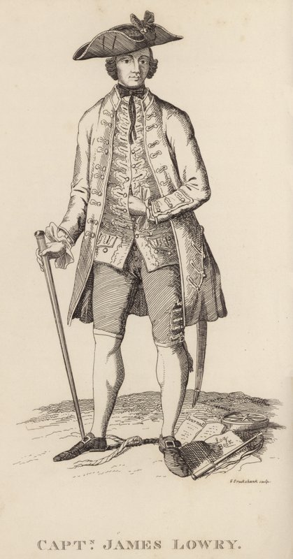 Kapitein James Lowry door English School
