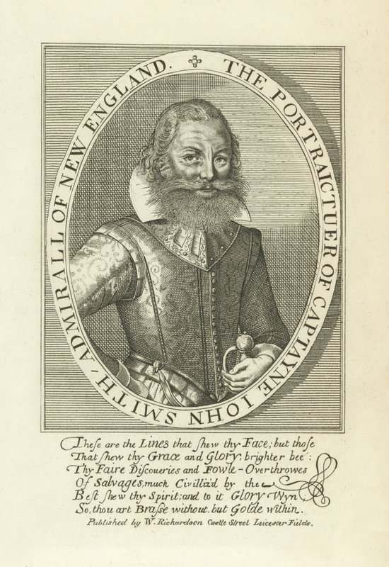 Kapitein John Smith door English School