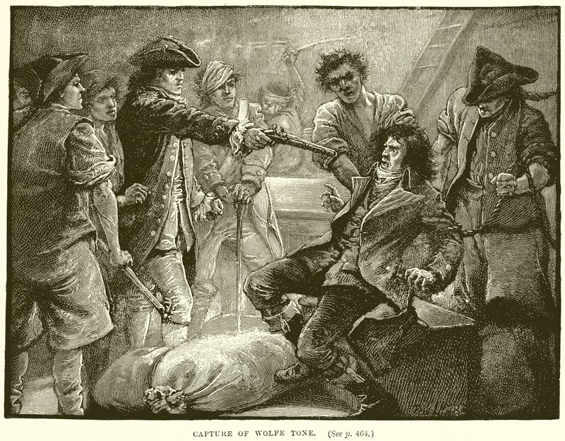 Verovering van Wolfe Tone door English School