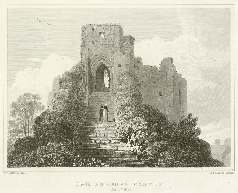 Carisbrooke Kasteel, Isle of Wight door English School