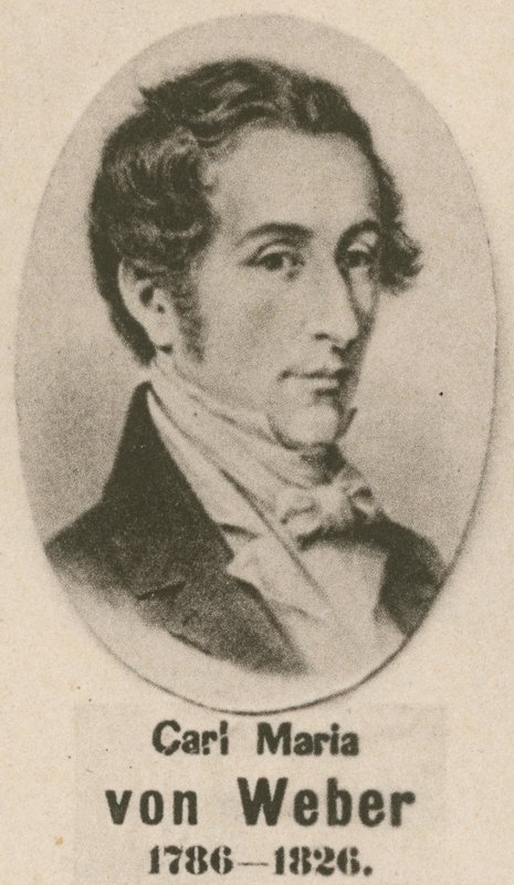 Carl Maria von Weber door English School