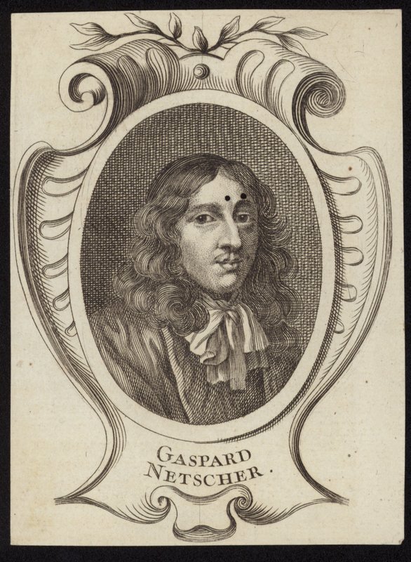 Caspar Netscher door English School