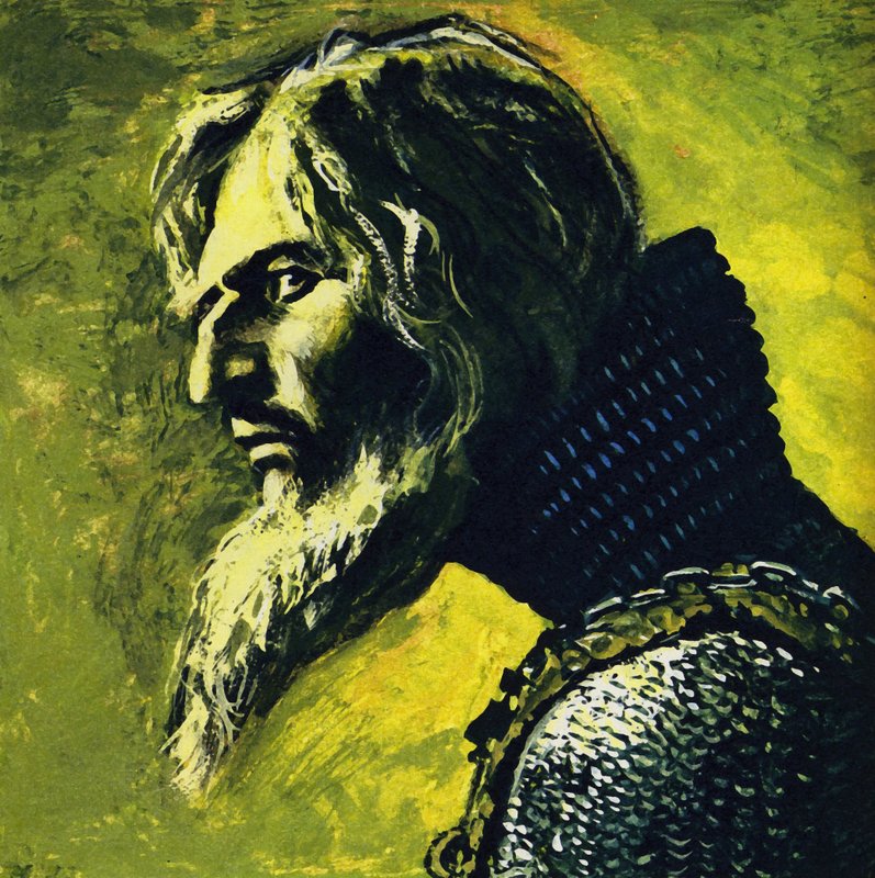 Chaliapin trad op als Ivan de Verschrikkelijke door English School
