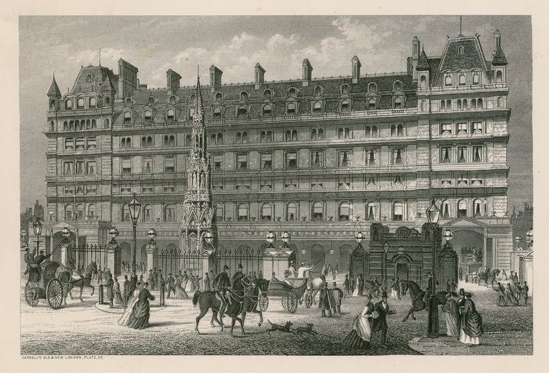 Charing Cross treinstation, Londen door English School