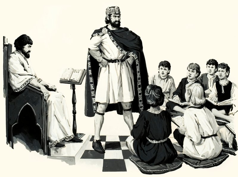 Karel de Grote door English School