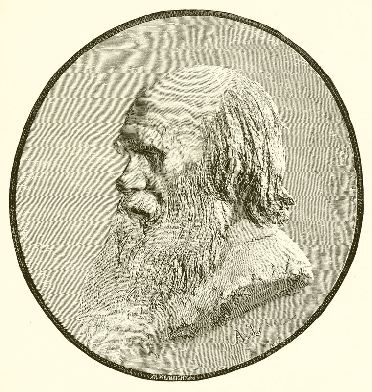 Charles Darwin door English School