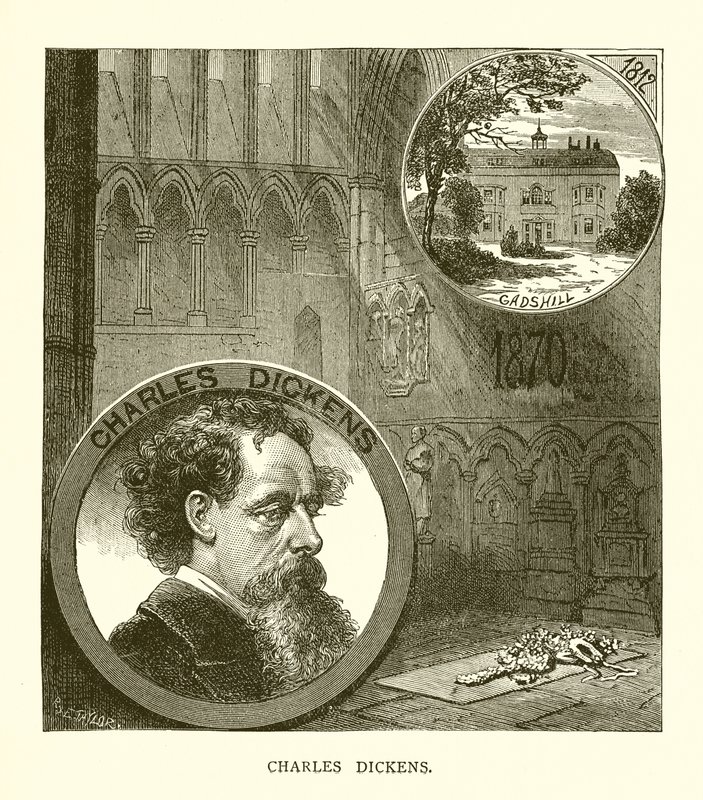 Charles Dickens door English School