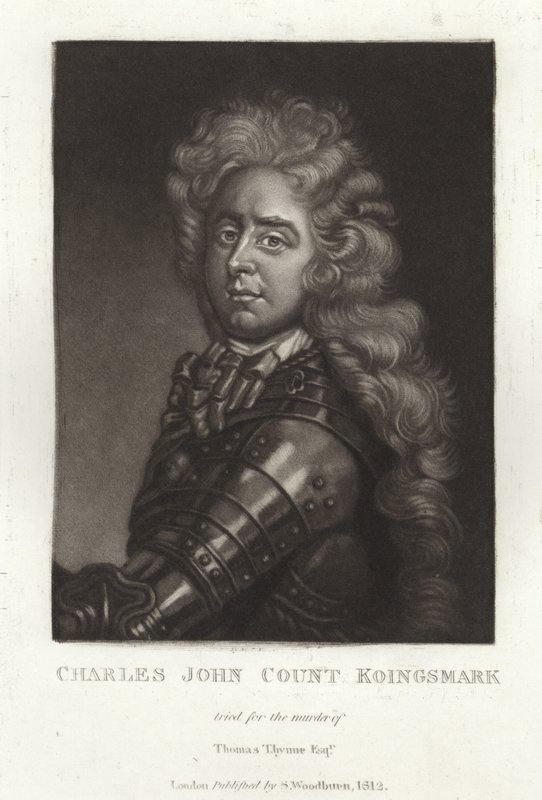 Charles John Graaf Koingsmark door English School