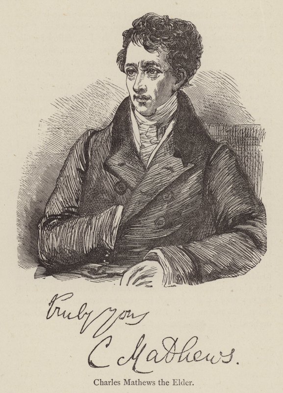 Charles Mathews de Oudere door English School