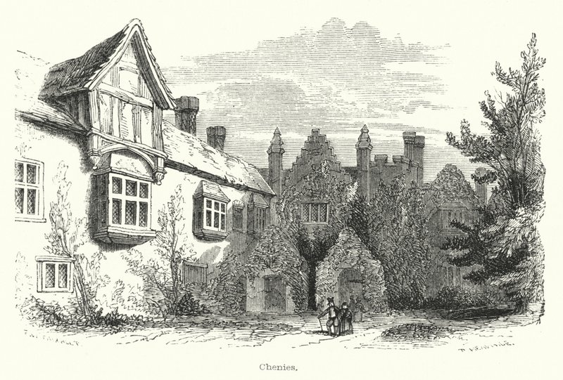 Chenies (gravure) door English School