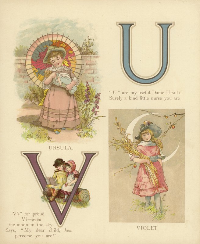 Kindernamen: Ursula, Violet door English School