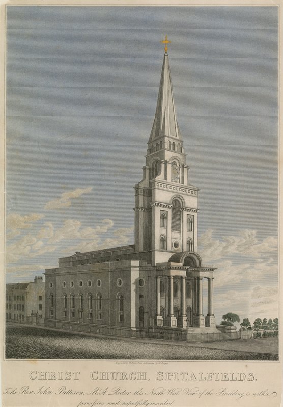 Christ Church, Spitalfields, Londen door English School