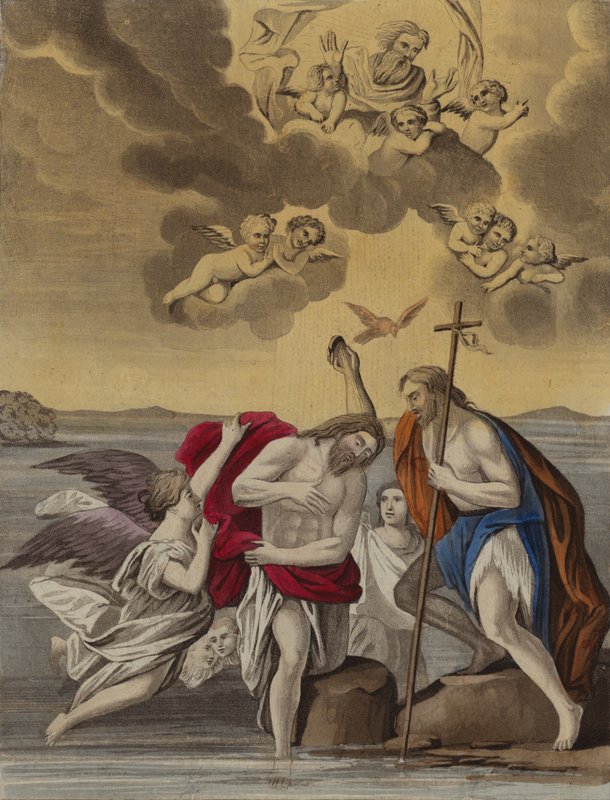Doop van Christus door English School