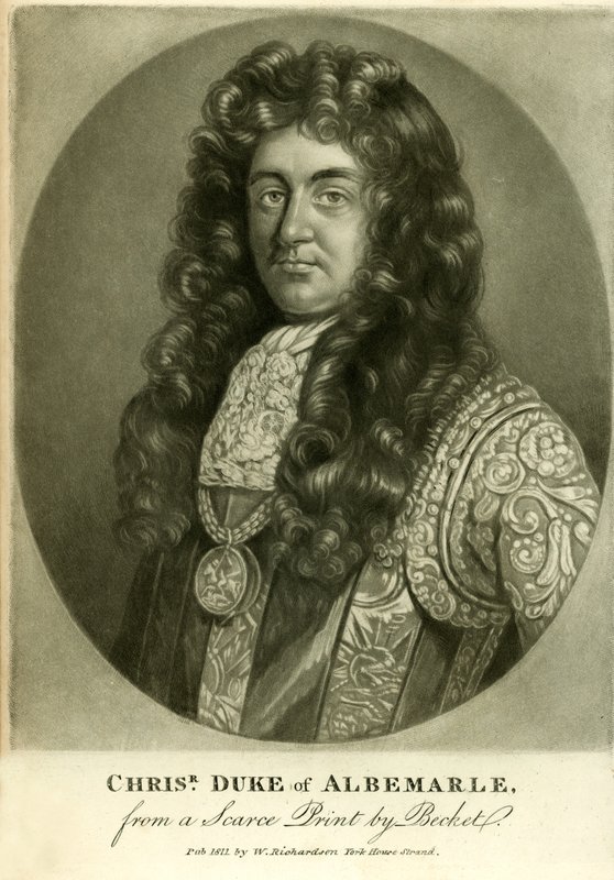 Christopher, Hertog van Albemarle door English School