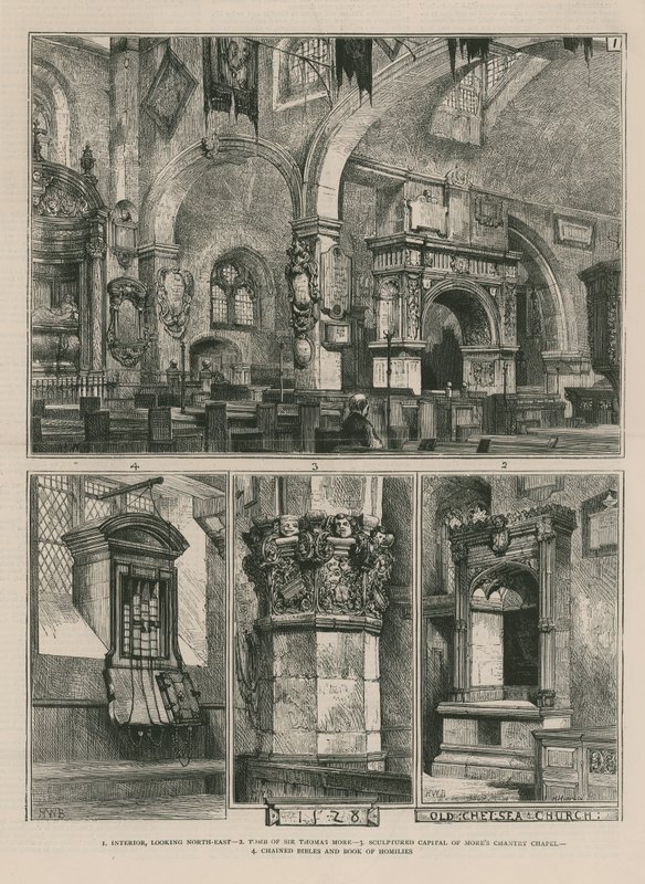 Kerk van St Peter ad Vincula door English School