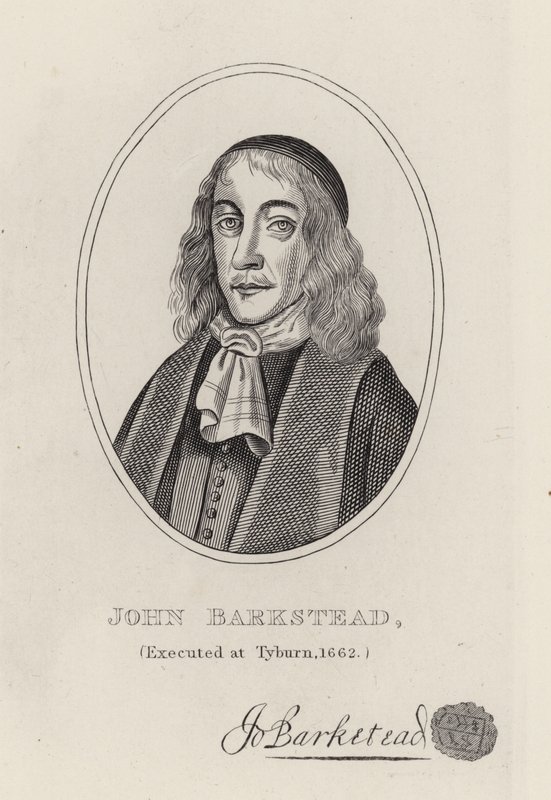 Kolonel John Barkstead door English School