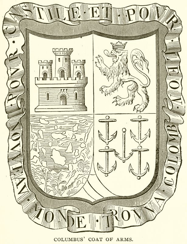 Columbus wapen door English School