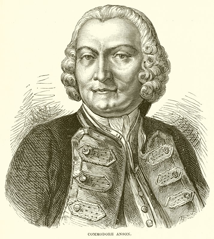Commodore Anson door English School