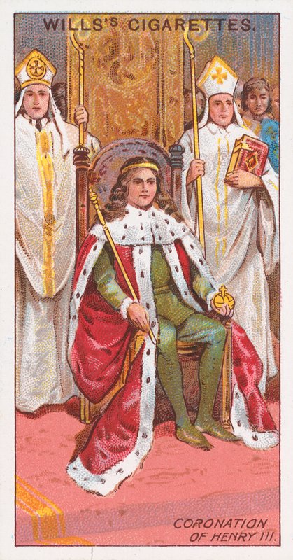 Kroning van Hendrik III door English School