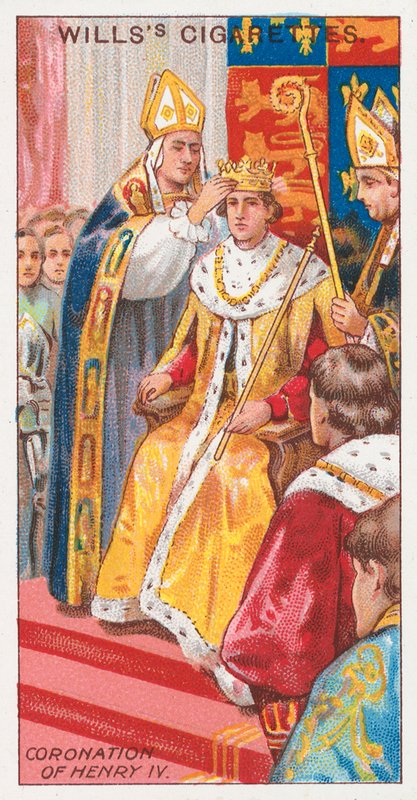 Kroning van Hendrik IV door English School