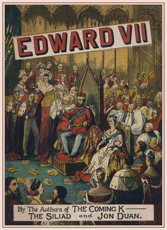 Omslag van Edward VII - een toneelstuk door English School