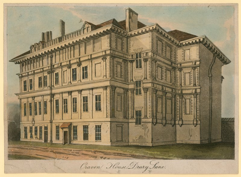 Craven House, Drury Lane, Londen door English School