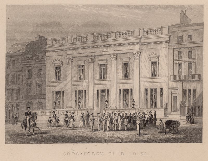 Crockfords Clubhuis, Londen door English School