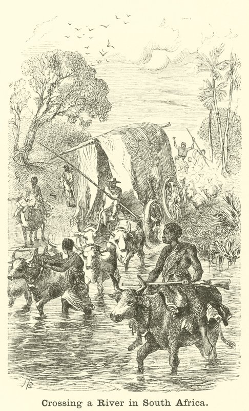 Een Rivier oversteken in Zuid-Afrika door English School
