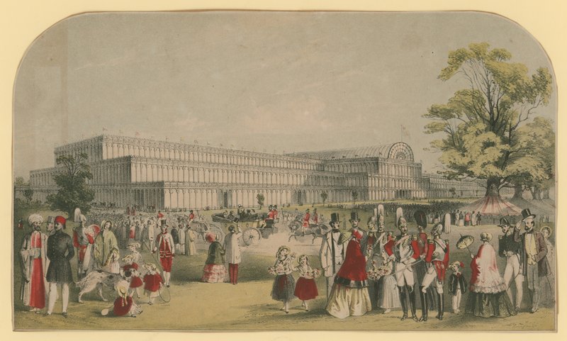 Crystal Palace, Hyde Park, Londen door English School