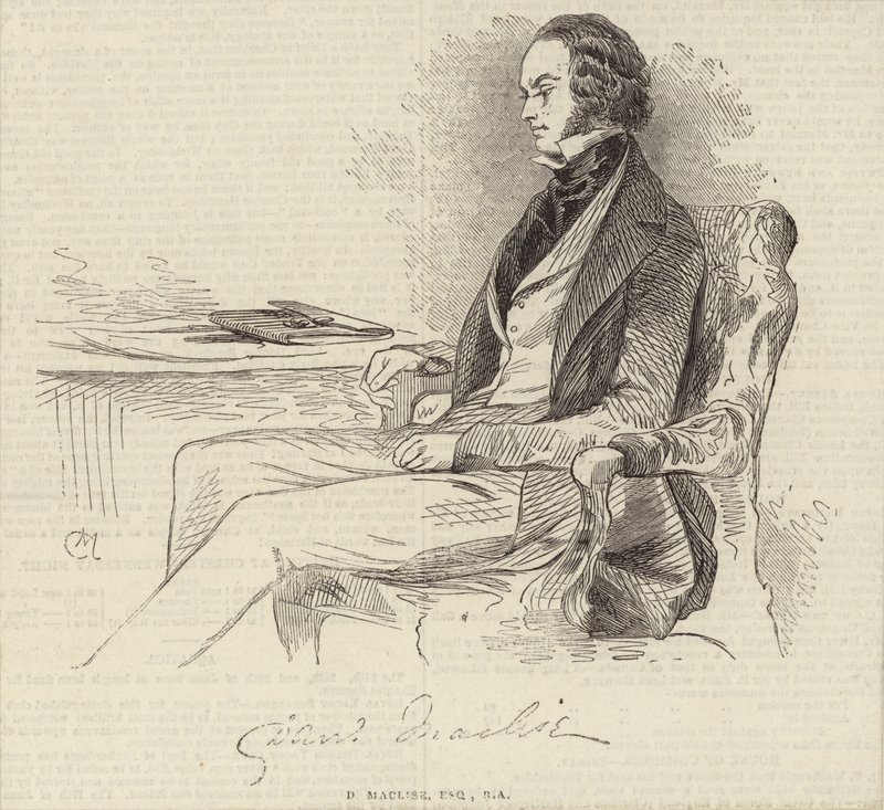 Daniel Maclise door English School