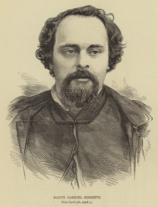 Dante Gabriel Rossetti door English School