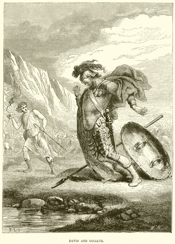 David en Goliath door English School