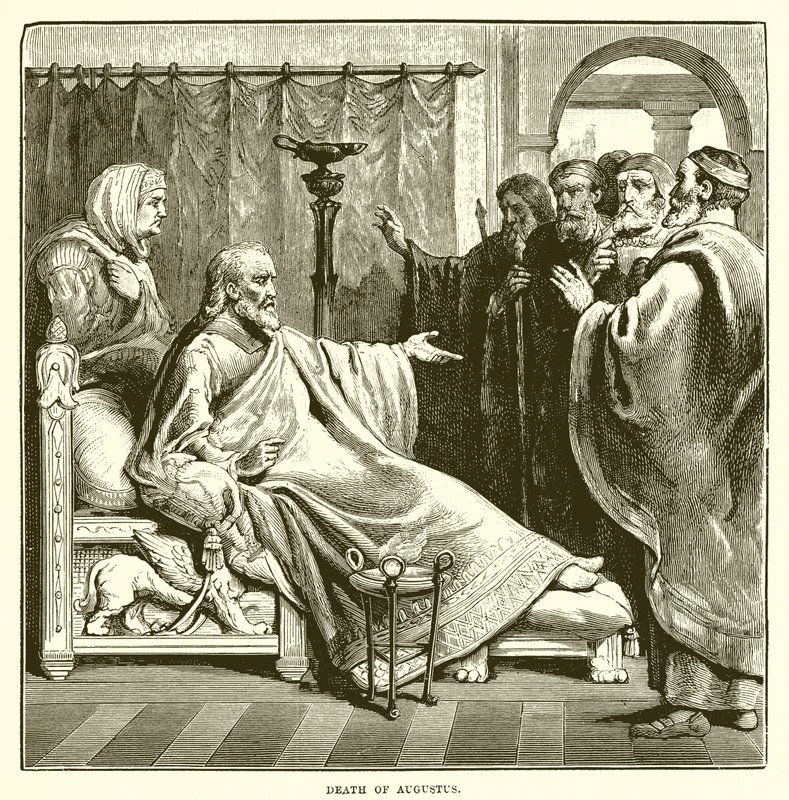 De dood van Augustus door English School