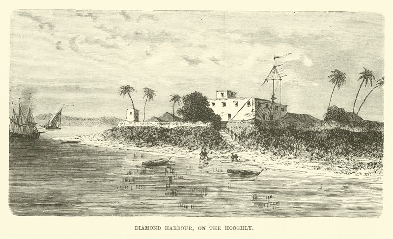 Diamond Harbour, aan de Hooghly door English School