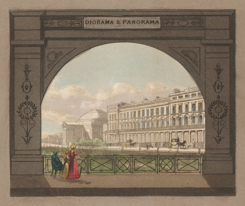 Diorama en Panorama, Regents Park door English School