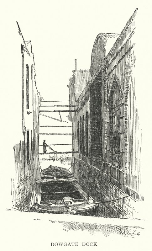 Dowgate Dock door English School