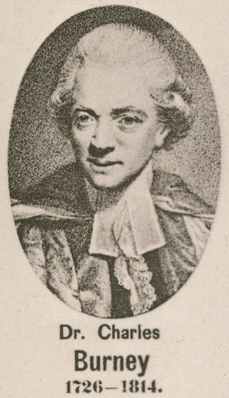 Dr Charles Burney door English School