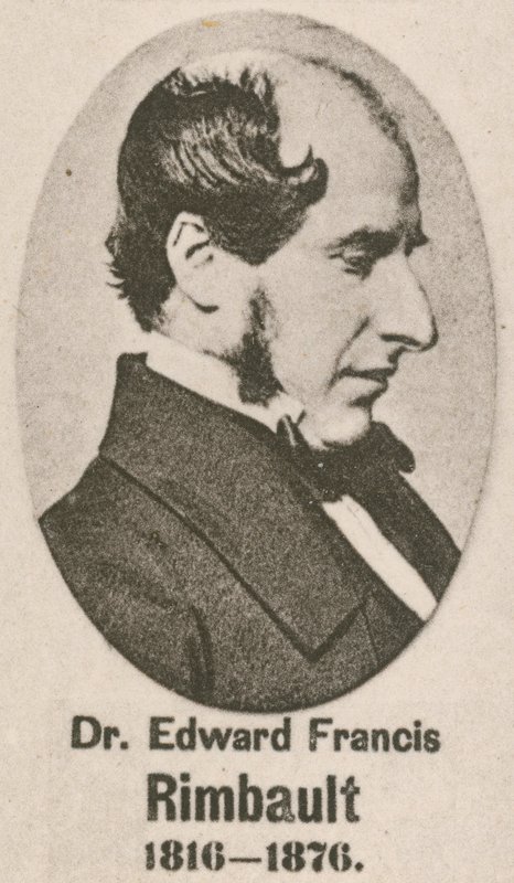 Dr Edward Francis Rimbault door English School