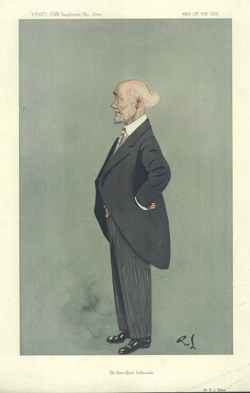 Dr Emile Joseph Dillon door English School