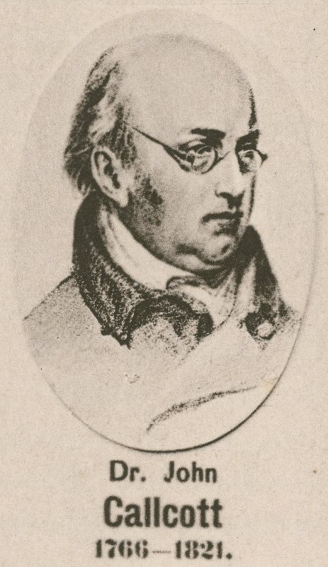 Dr John Callcott door English School