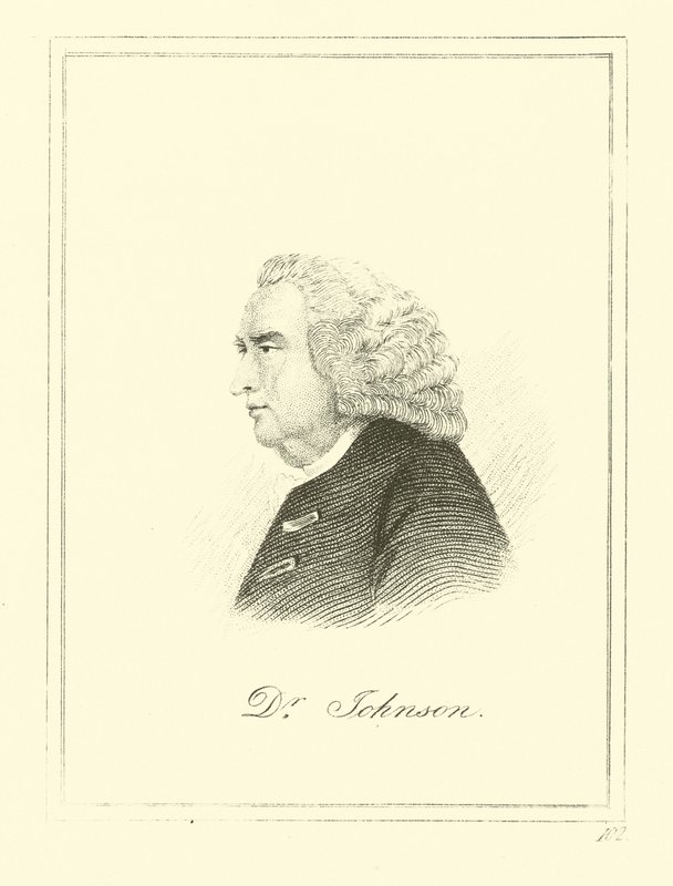 Dr. Johnson door English School
