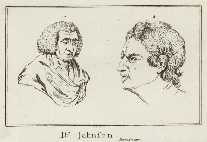 Dr. Johnson door English School